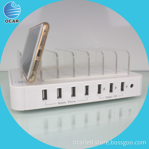 alibaba shop 5 port 7 port usb charger cell phone charging for kiosk or car